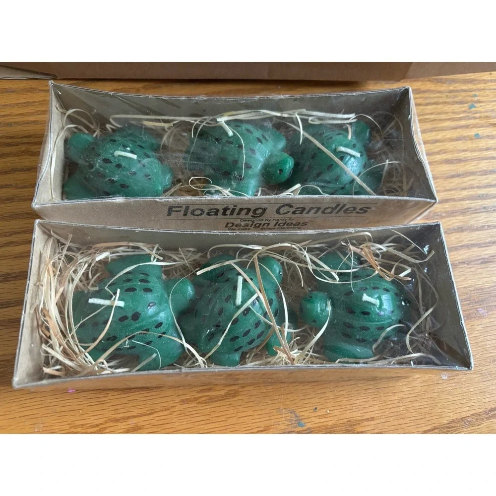 Floating Candle Frog Set of 6 Floating Candles 2